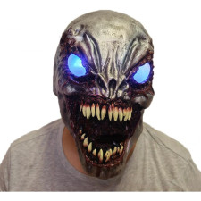 Venom The Last Dance Anti-Venom Mask - Glowing Blue Eyes Mask Anti-Venom Cosplay Costume Mask Prop