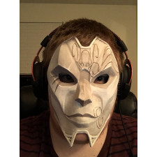 League Of Legends Khada Jhin Mask - Khada Jhin Cosplay Costume Mask