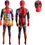 Evil Deadpool Patchwork Cosplay Costume