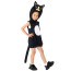 Girls Black Cat Costume - Dress Hat Black Cat Cosplay