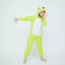 Kids Neon Green Frog Costume - Onesie Jumpsuit Neon Green Frog Cosplay