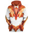 Saint Seiya Knights Of The Zodiac Phoenix Ikki Costume - Hoodie Sweatpants Phoenix Cloth Phoenix Ikki Cosplay