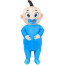 Baby Boy Blue Inflatable Costume - Baby Boy Cosplay