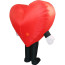 Sad Red Heart Costume - Inflatable Sad Red Heart Cosplay
