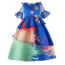 Girls Encanto Isabela Madrigal Costume - Blue Dress Isabela Madrigal Cosplay