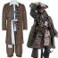 Pirates of the Caribbean Captain Jack Sparrow Costume - Jack Sparrow Cosplay