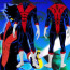 X-Men 97 Nightcrawler Costume - Black Red Bodysuit Nightcrawler Cosplay