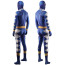 Power Rangers Dino Thunder Blue Dino Ranger Ethan James Costume - Bodysuit Blue Dino Ranger Ethan James Cosplay
