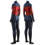 The Marvels Captain Marvel Costume - Blue Red Bodysuit Captain Marvel Cosplay