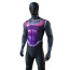 Deadpool 3 Gambit Channing Tatum Costume - Black Purple Bodysuit Gambit Cosplay