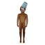 Sprunki Incredibox Brud Costume - Bodysuit Brown Sprunki Cosplay