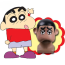 Crayon Shin Chan Shinnosuke Nohara Mask - Shinnosuke Nohara Cosplay Costume Mask Prop