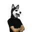 Husky Mask Cosplay Costume