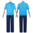Minecraft Movie Steve Costume - Blue Shirt Pants Steve Cosplay