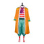 One Piece Buggy Costume - Full Set Yellow Coat Buggy Clown Cosplay