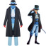 One Piece Sabo Costume - Full Suit Coat Set Sabo Cosplay