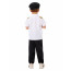 Boys Airline Pilot Costume - Shirt Pants Hat Pilot Cosplay