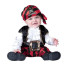 Baby Pirate Costume InCharacter - Onesie Jumpsuit Pirate Cosplay
