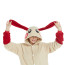 Pokemon Plusle Costume - Onesie Jumpsuit Plusle Cosplay