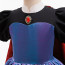 Girls Snow White Movie 2024 Evil Queen Grimhilde Costume - Black and Blue Dress Cape Set Evil Queen Grimhilde Cosplay