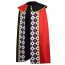 Queen of Hearts Costume - Cloak Cape Queen of Heats Cosplay