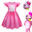 Girls Roblox Rainbow Friends Pink Costume - Dress Mask Rainbow Friends Pink Cosplay