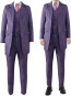 Tokyo Revengers Sanzu Haruchiyo Costume - Purple Stripe Suit Sanzu Haruchiyo Cosplay