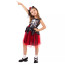 Girls Skeleton Costume - Red Black Tutu Dress Skeleton Cosplay