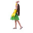 Kids Sunflower Costume - Yellow Dress Headband Set Sunflower Cosplay