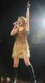 Taylor Swift Speak Now Tour Costume - Taylor Swift Gold Glitter Dress Costume
