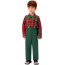 Kids Christmas Costume - Green Suspenders Set Christmas Cosplay
