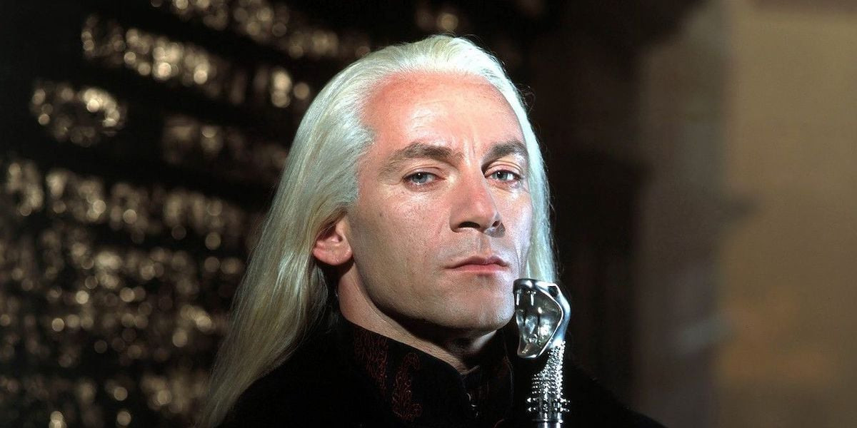 Lucius Malfoy Wig - Long Light Blonde Hair Wig Lucius Malfoy Cosplay Costume