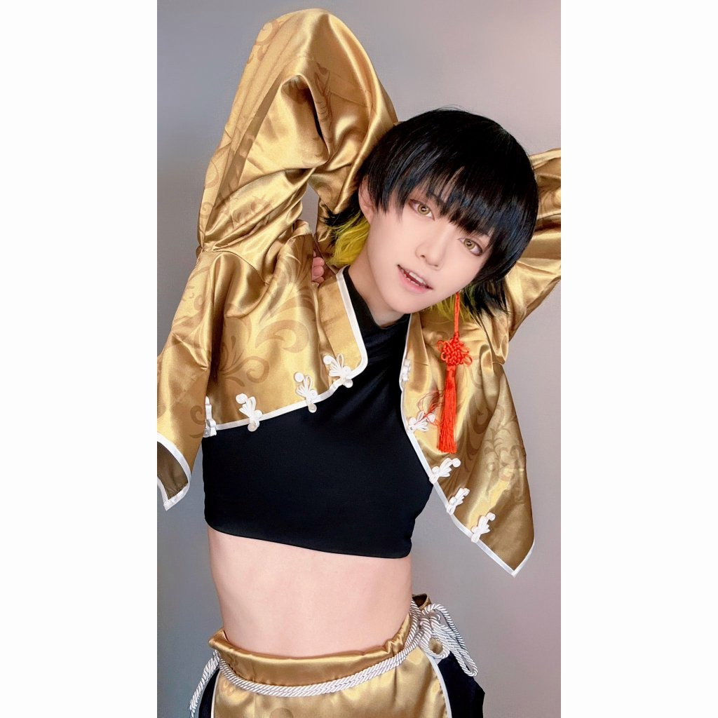 Blue Lock Bachira Meguru Costume - Kung Fu Tang Suit Bachira Meguru Cosplay