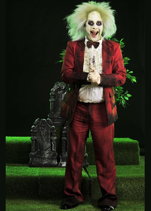 Beetlejuice Costume - Red Suit Beetlejuice Cosplay