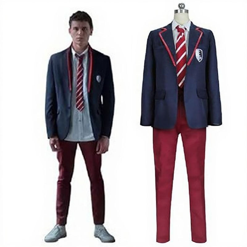 Elite TV Series Costume - Boy's School Uniform Elite Cosplay