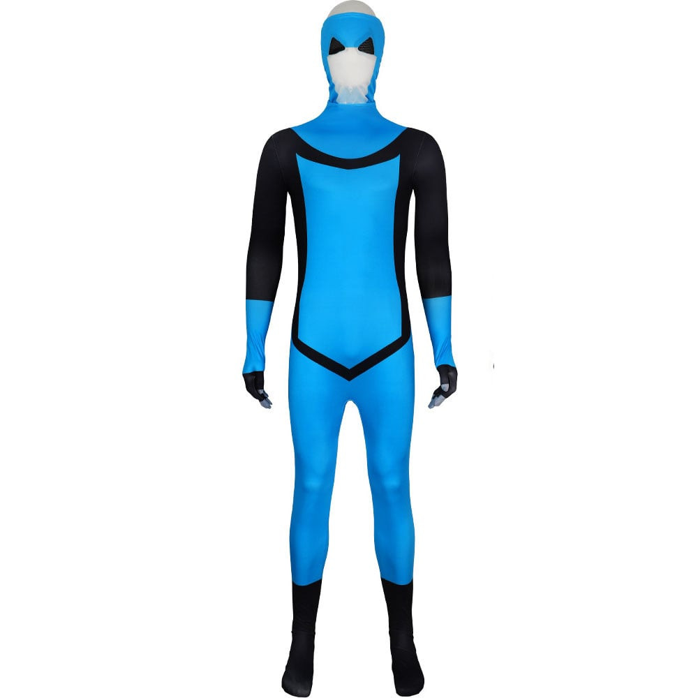 Invincible Mark Grayson Costume - Full Body Blue Suit Invincible Cosplay