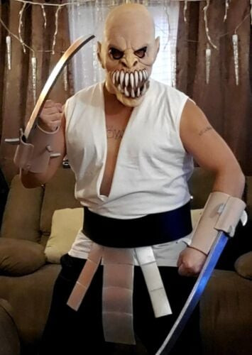 Mortal Kombat Baraka Mask - Latex Mask Baraka Cosplay Costume Prop