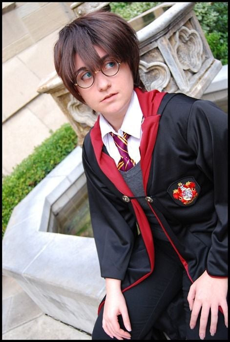 Harry Potter Wig - Brown Wig Hair Harry Potter Cosplay Costume