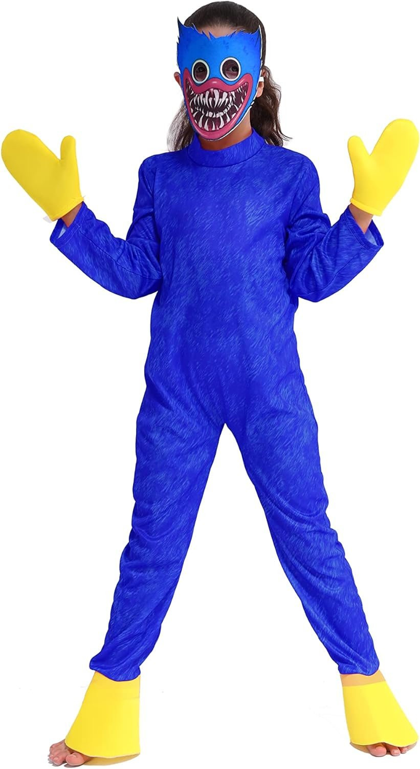 Kids Poppy Playtime Huggy Wuggy Mask - Huggy Wuggy Cosplay Costume Mask