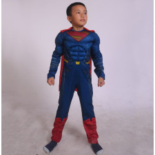 Deluxe Boys Muscle Superman Costume