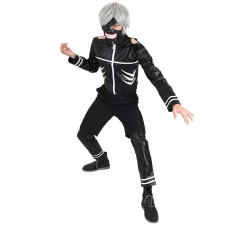Tokyo Ghoul Kaneki Costume - Battle Suit Kaneki Cosplay Full Set