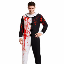 Terrifier Costume - Blood Stained Bodysuit Terrifier Cosplay