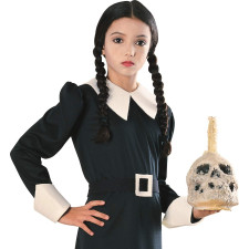 Wednesday The Addams Family Cosplay Costume Wig