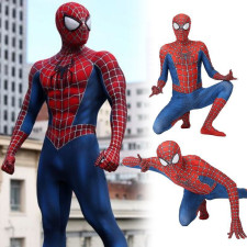 The Amazing Spider-Man Spiderman Costume - Red Blue Fullsuit Spiderman Cosplay