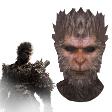 Black Myth: Wukong Sun Money King Mask - Wukong Cosplay Costume Mask Prop
