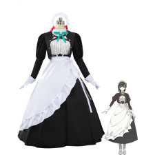 You Are Ms. Servant Yuki Yokoya Costume - Black Maid Dress Yuki Yokoya Cosplay