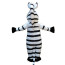 Giant Zebra Mascot Costume