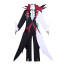 Genshin Impact Arlecchino Deluxe Costume - Black White Red Full Set Arlecchino Cosplay