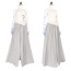 Corpse Bride Emily Costume - Grey White Dress Emily Corpse Bride Cosplay