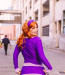 Scooby-Doo Daphne Blake Costume - Purple Dress Scarf Daphne Blake Cosplay